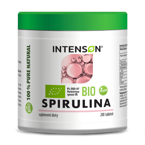 BIO Spirulina 500 mg.
