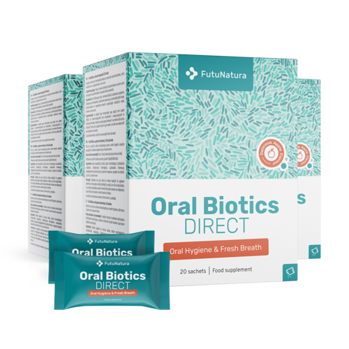 3x Oral Biotics DIRECT, total de 60 saquetas