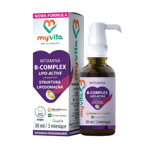 ACTIVE - Complexo de vitamina B lipossomal , 30 ml