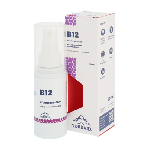 Vitamina B12 em spray