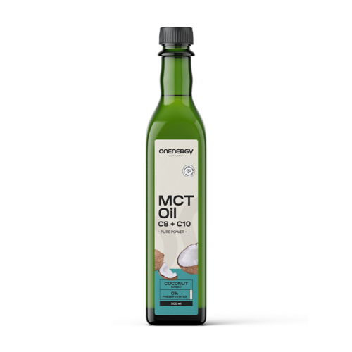 MCT C8:C10 Óleo de coco premium, 500 ml