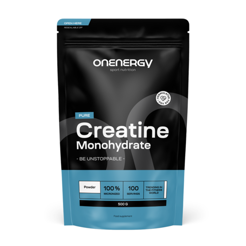 Pure monohidrato de creatina em pó, 500 g
