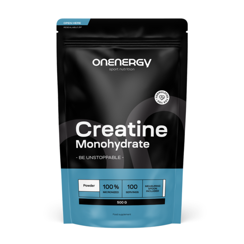 100% monohidrato de creatina em pó, 500 g