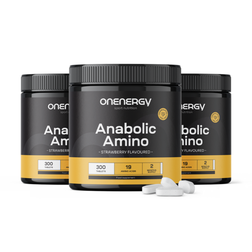 3x Anabolic Amino – complexo de aminoácidos anabólicos, total de 900 comprimidos