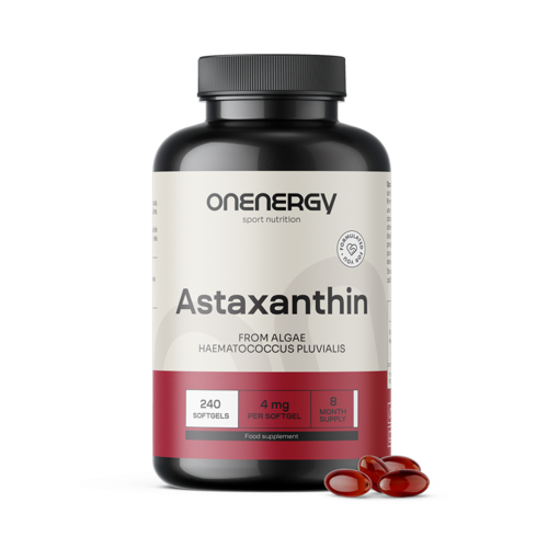 Astaxantina 4 mg, 240 cápsulas moles
