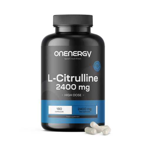 L-citrulina 2400 mg, 180 cápsulas