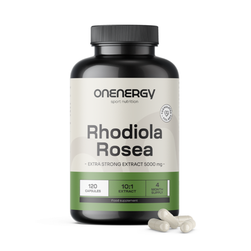 Raiz de Rhodiola 5000 mg – extrato, 120 cápsulas