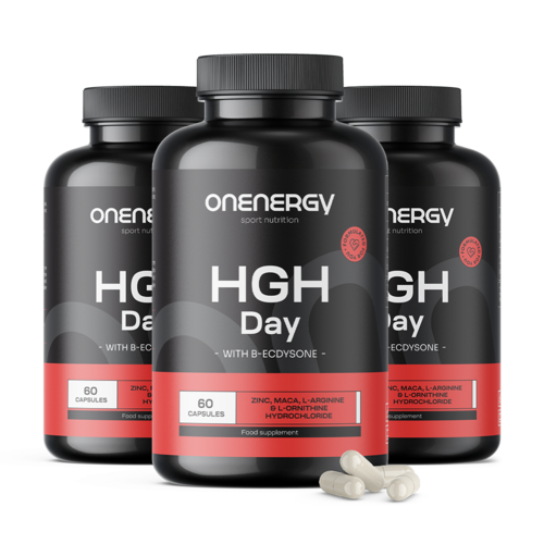 3x HGH Day – Natural HGH Booster, total de 180 cápsulas