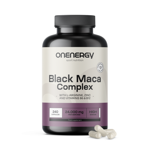 Complexo de maca negra 24.000 mg, 240 cápsulas