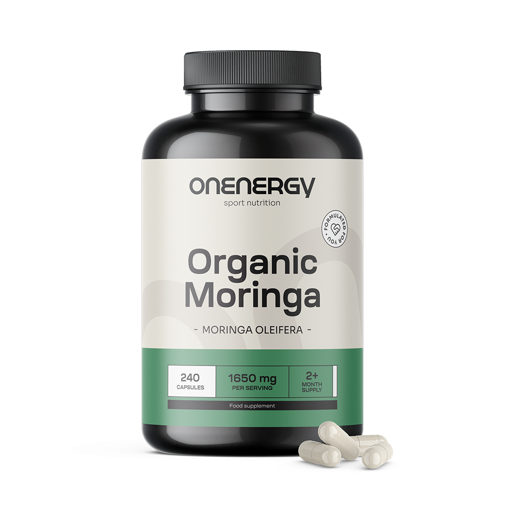 BIO Moringa em cápsulas 1650 mg.