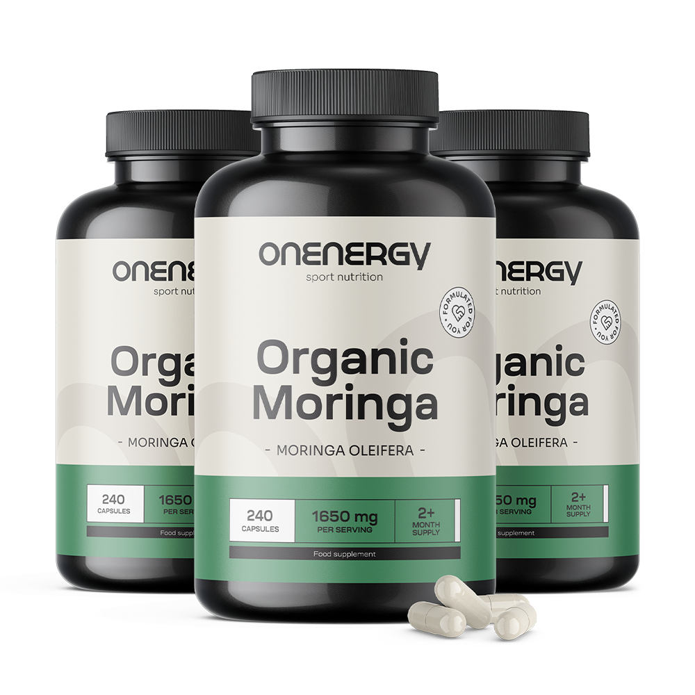 3x BIO Moringa 1650 mg BIO Moringa v kapsulah 1650 mg