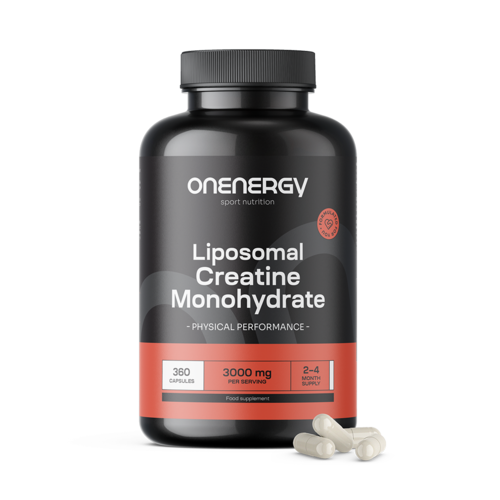 Creatina monohidratada lipossomal 3000 mg, 360 cápsulas