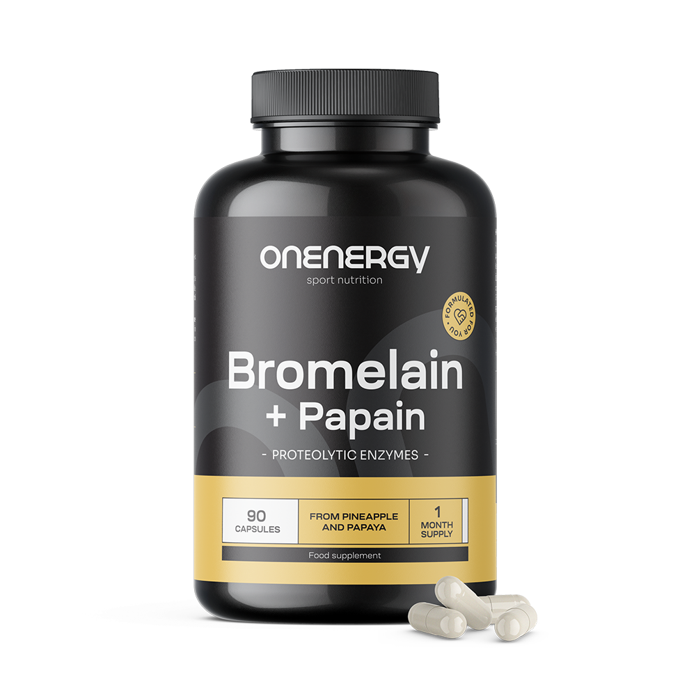 Bromelina + Papaína