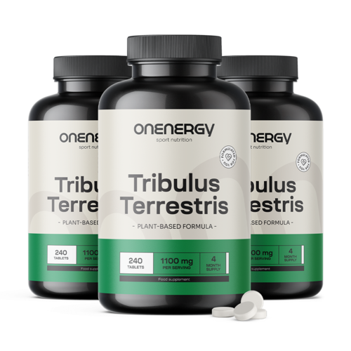 3x Tribulus – extrato 15:1, total de 720 comprimidos