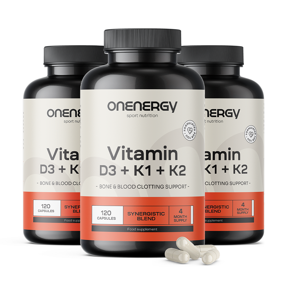 Vitamin D3 + K1 + K2