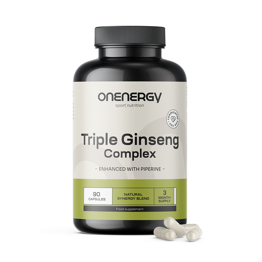 Complexo triplo de ginseng