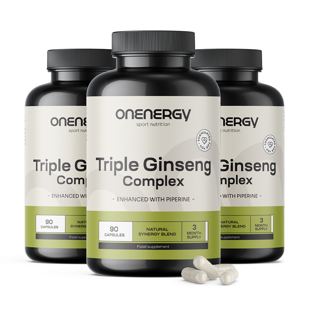 Complexo triplo de ginseng