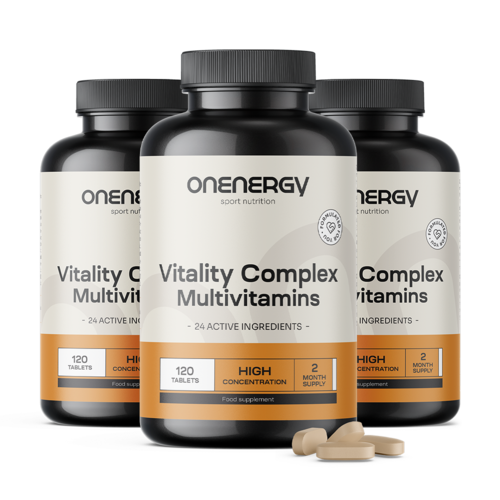 3x Vitality Complex – multivitaminas, total de 360 comprimidos