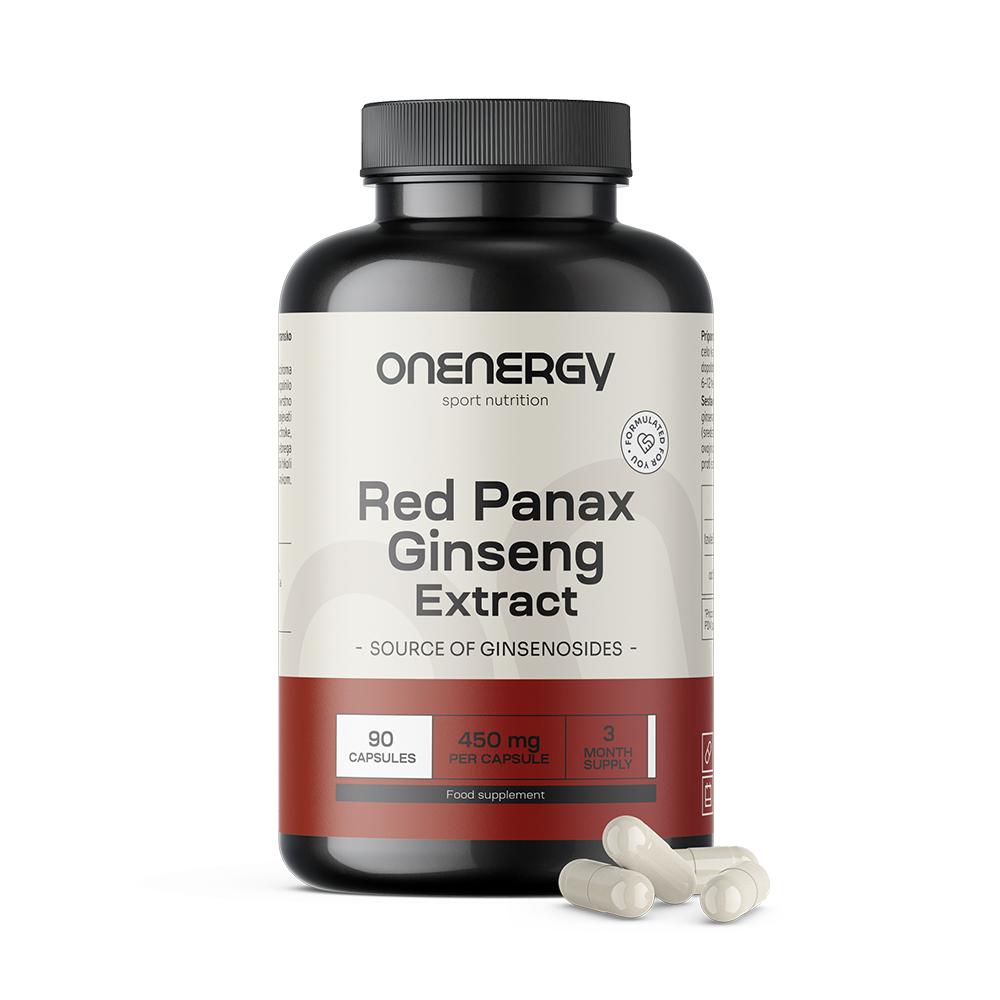 Ginseng vermelho (Red Panax Ginseng) – extrato