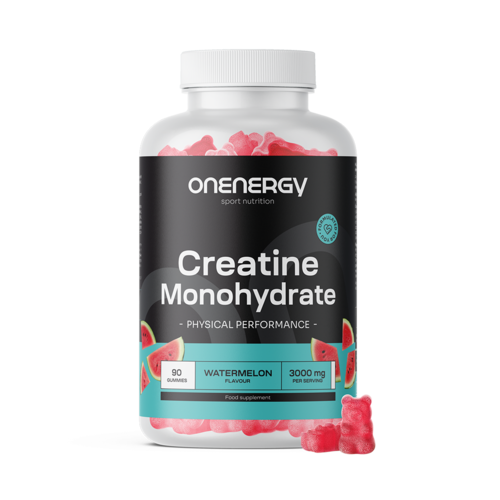 Monohidrato de creatina 3000 mg – melancia, 90 gomas