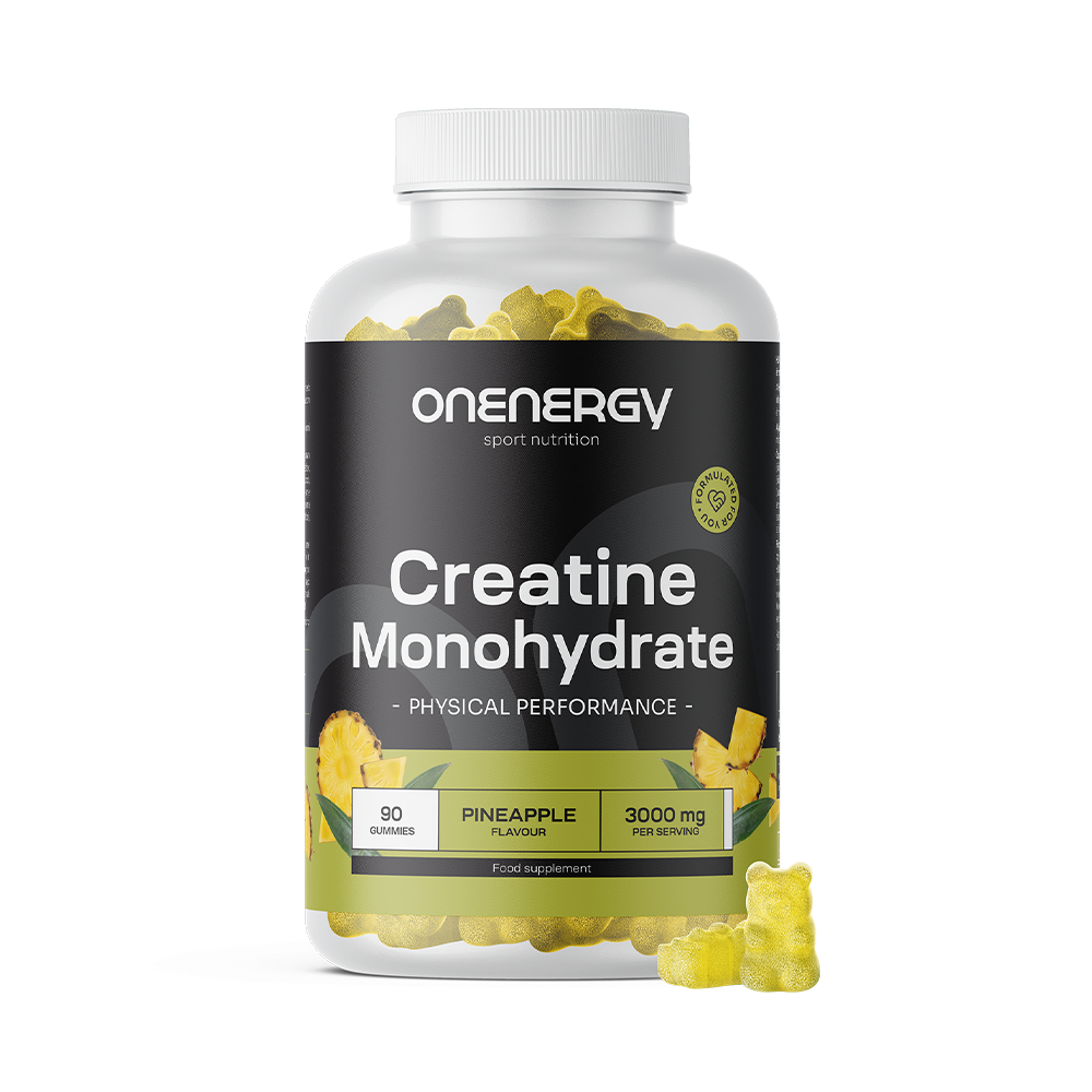 Monohidrato de creatina 3000 mg – ananás