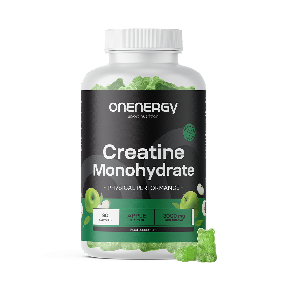 Monohidrato de creatina 3000 mg – maçã