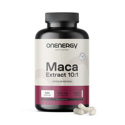Maca – extrato 10:1, 240 cápsulas