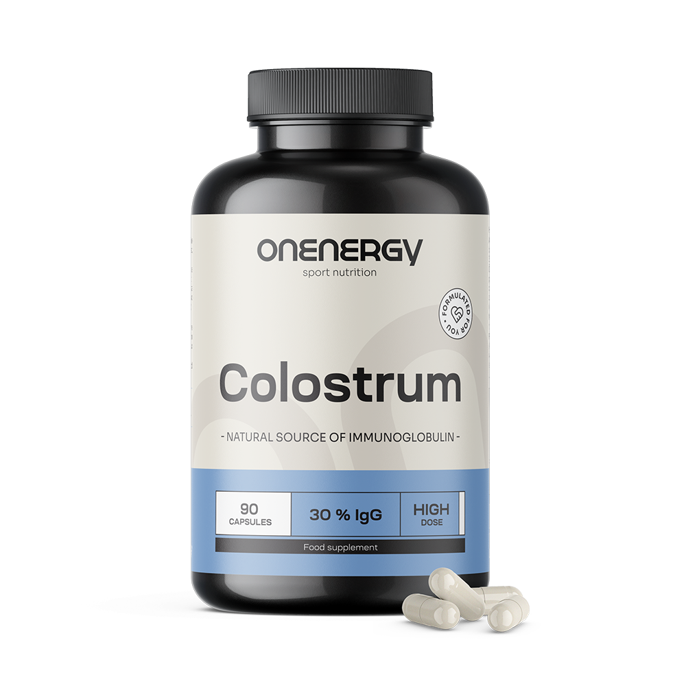 Colostro em cápsulas