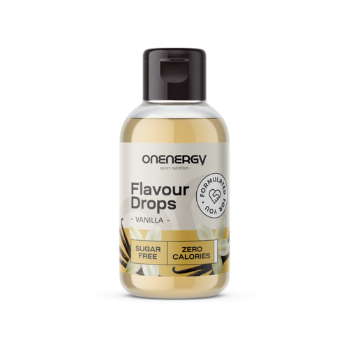 Flavour Drops gotas com adoçante – baunilha, 50 ml