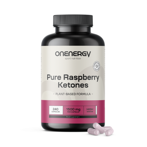 Cetonas de framboesa 1500 mg, 240 cápsulas