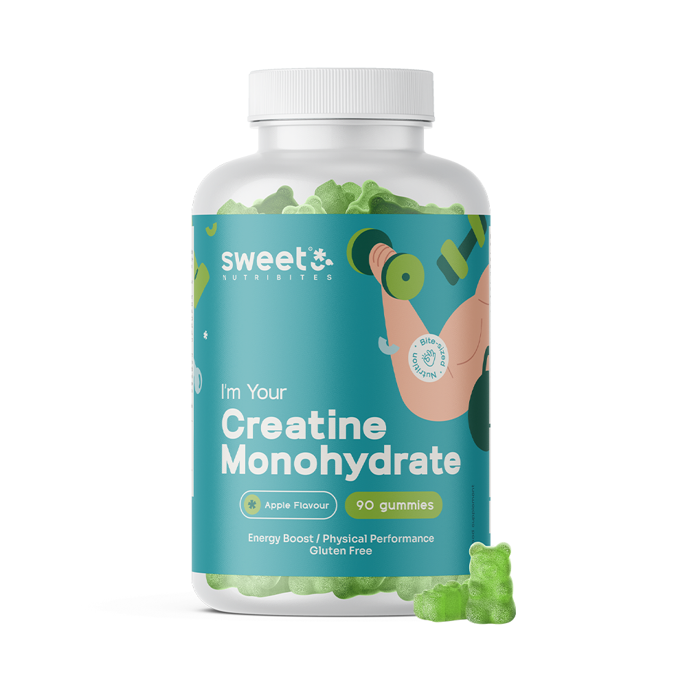 Monohidrato de creatina 3000 mg – maçã