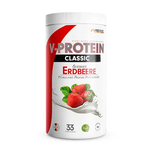 V-Protein Classic, proteínas veganas – morango
