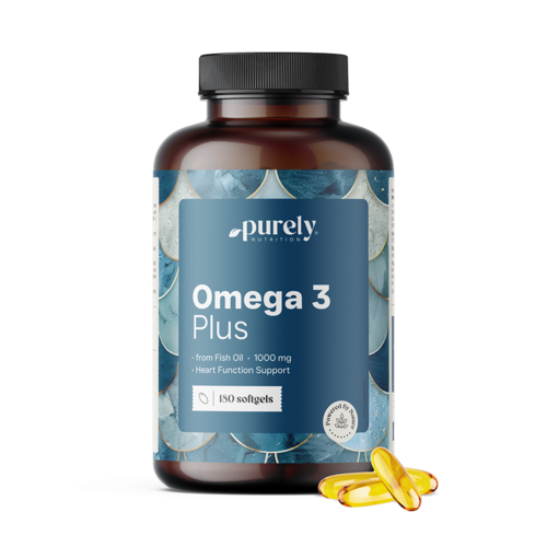 Ómega-3 Plus 1000 mg, 180 cápsulas moles
