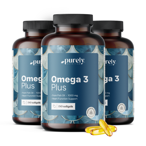3x Ómega-3 Plus 1000 mg, total de 540 cápsulas moles