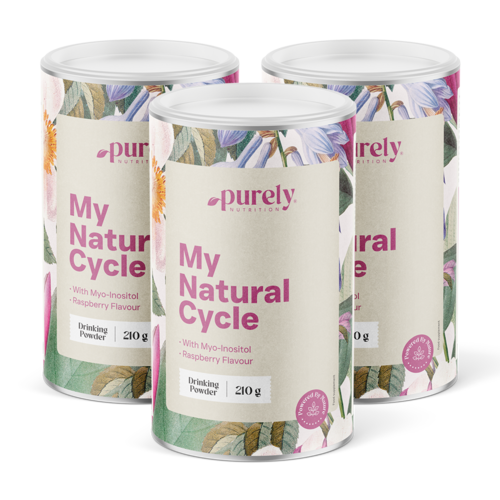 3x Meu ciclo natural - para o equilíbrio hormonal e bem-estar, total de 630 g