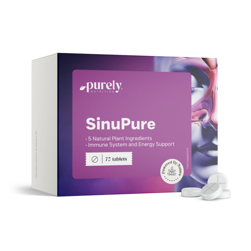 SinuPure - apoio de 5 plantas, 75 comprimidos