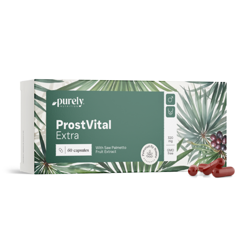 ProstVital Extra - com extrato de Saw Palmetto 320 mg, 60 cápsulas