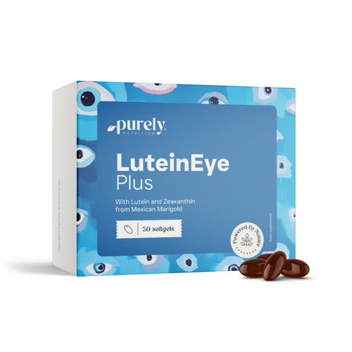LuteinEye Plus – complexo com luteína e zeaxantina, 30 cápsulas moles