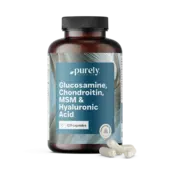 Glucosamina, condroitina, MSM e ácido hialurónico, 120 cápsulas
