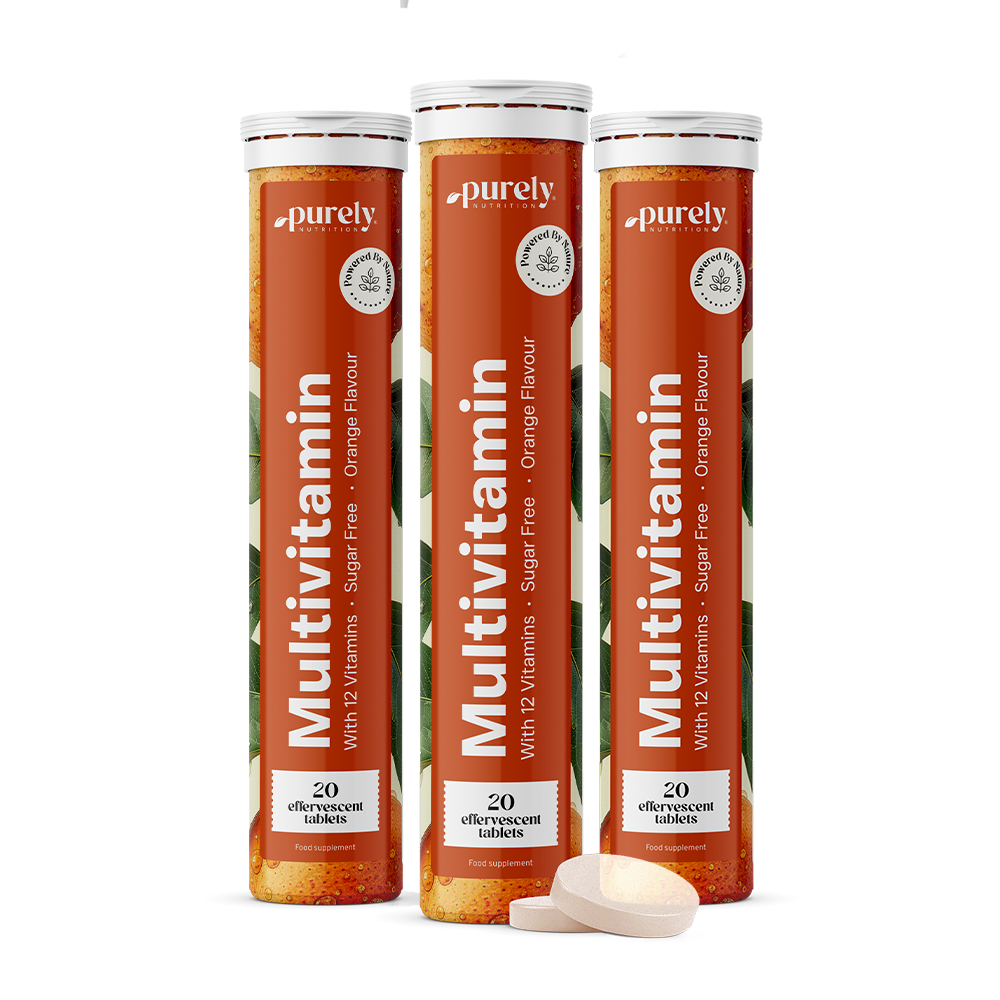 Comprimidos efervescentes de multivitaminas