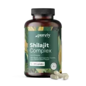 Complexo de shilajit, 120 cápsulas