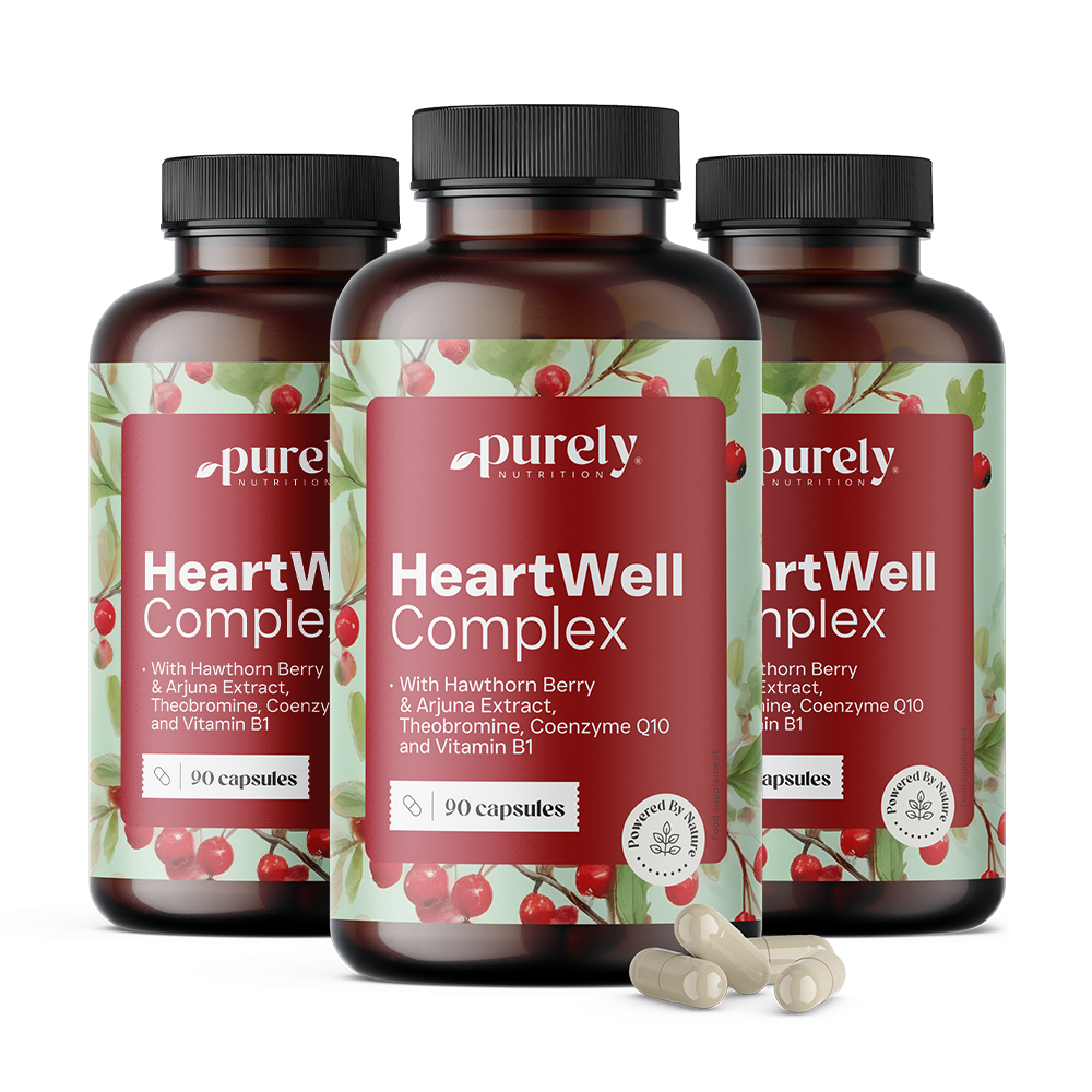 3x HeartWell - complexo de extratos naturais HeartWell - complexo de extratos naturais