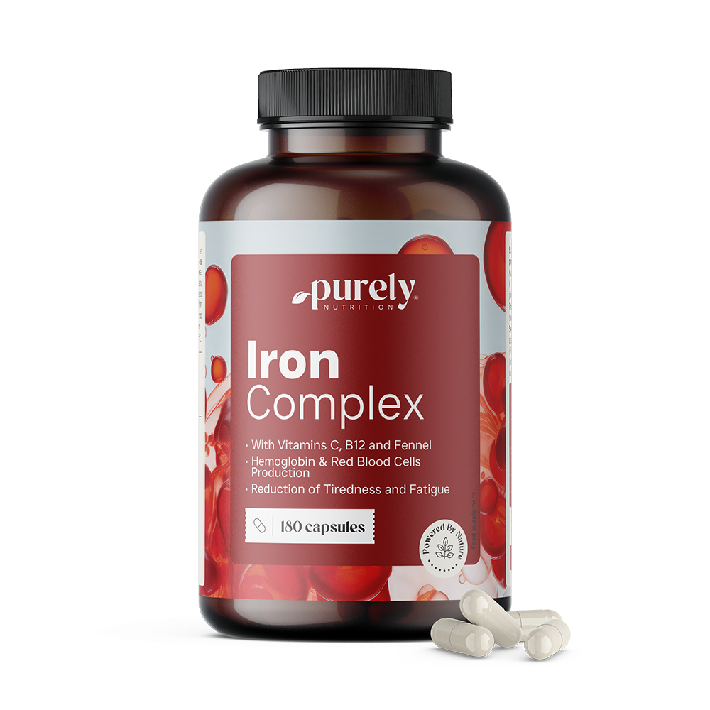 Iron Complex - ferro com vitamina C e B12 Iron Complex - ferro com vitamina C e B12