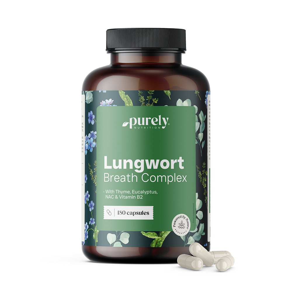 Lungwort Breath Complex – pulmonária com tomilho e eucalipto Lungwort Breath Complex  - pulmonária com tomilho e eucalipto