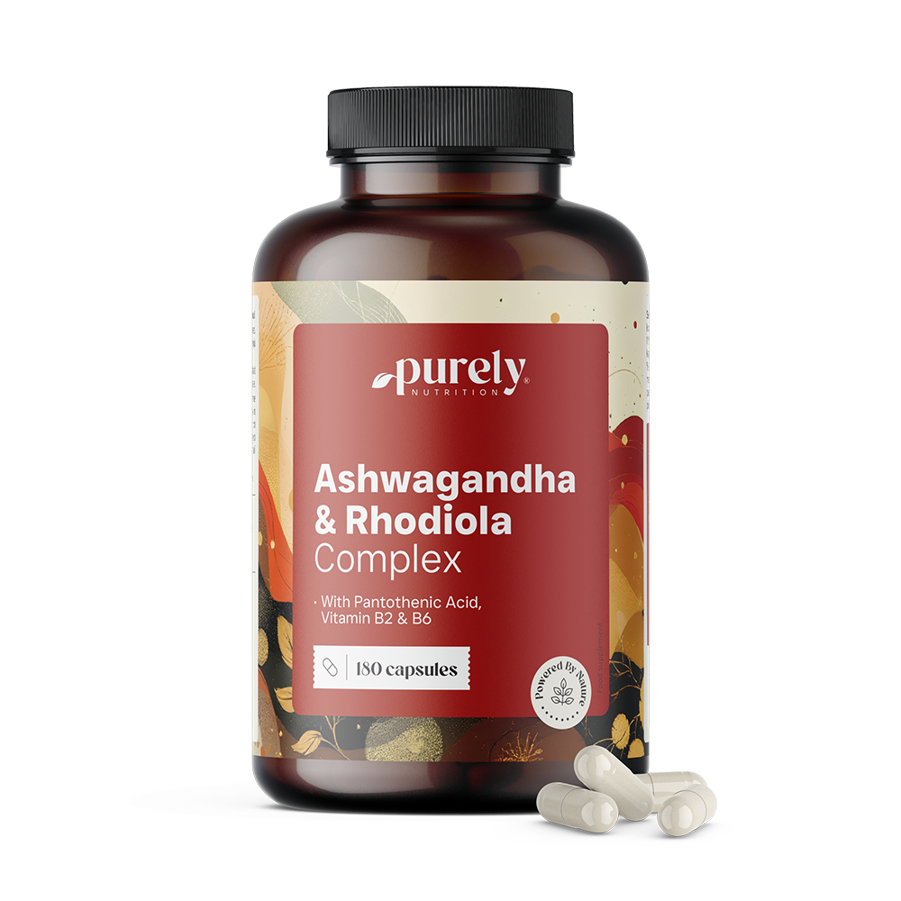 Ashwagandha e raiz de rosa