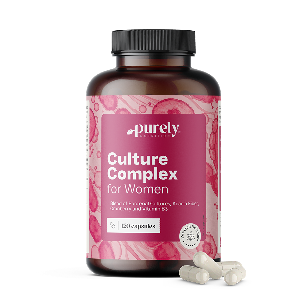 Complexo feminino com culturas microbiológicas Complexo para mulheres com culturas microbiológicas