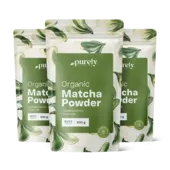 3x BIO Matcha em pó, total de 300 g