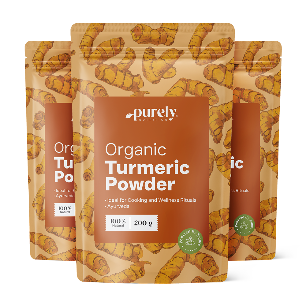 3x BIO Curcuma em pó BIO Kurkuma v prahu