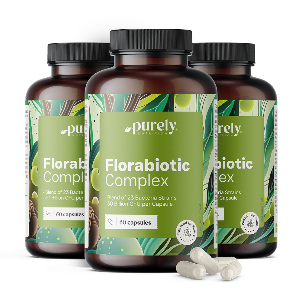 3x Florabiotic Complex – fórmula simbiótica com 30 mil milhões de UFC Florabiotic Complex – fórmula simbiótica com 30 mil milhões de UFC
