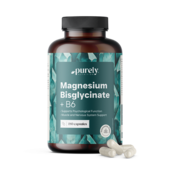 Bisglicinato de magnésio com vitamina B6, 180 cápsulas